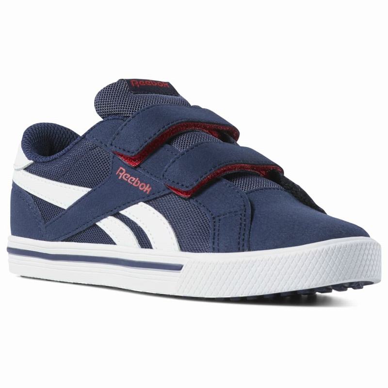 Tenisi Reebok Royal Complete Baieti Bleumarin/Albi/Rosii Romania MO8069MR